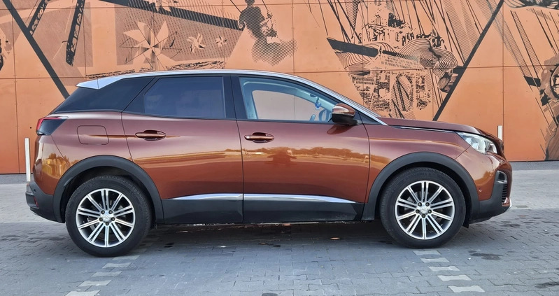 Peugeot 3008 cena 70900 przebieg: 97900, rok produkcji 2018 z Katowice małe 742